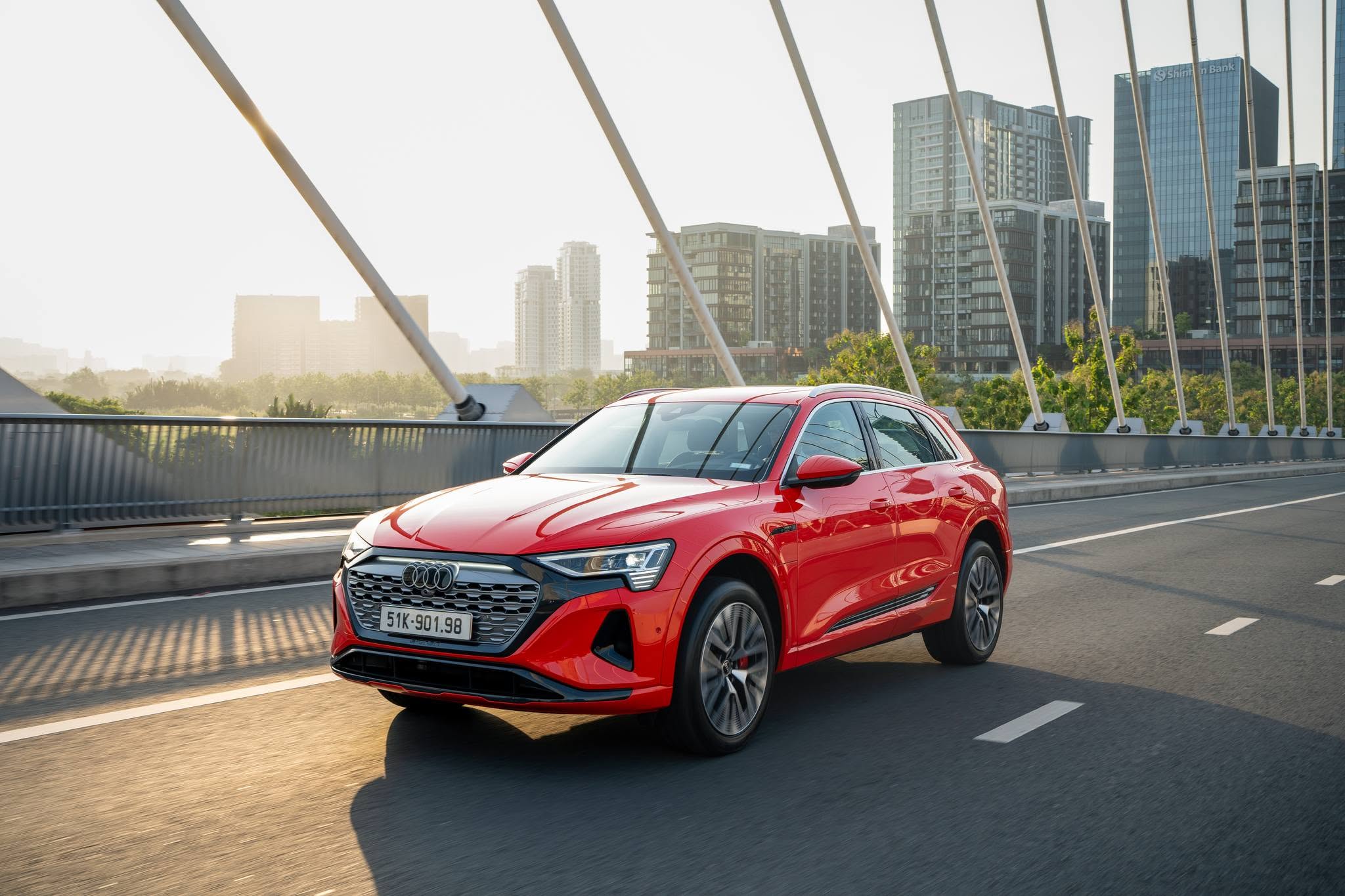 Triệu hồi xe điện Audi tại Việt Nam nghi do lỗi phanh