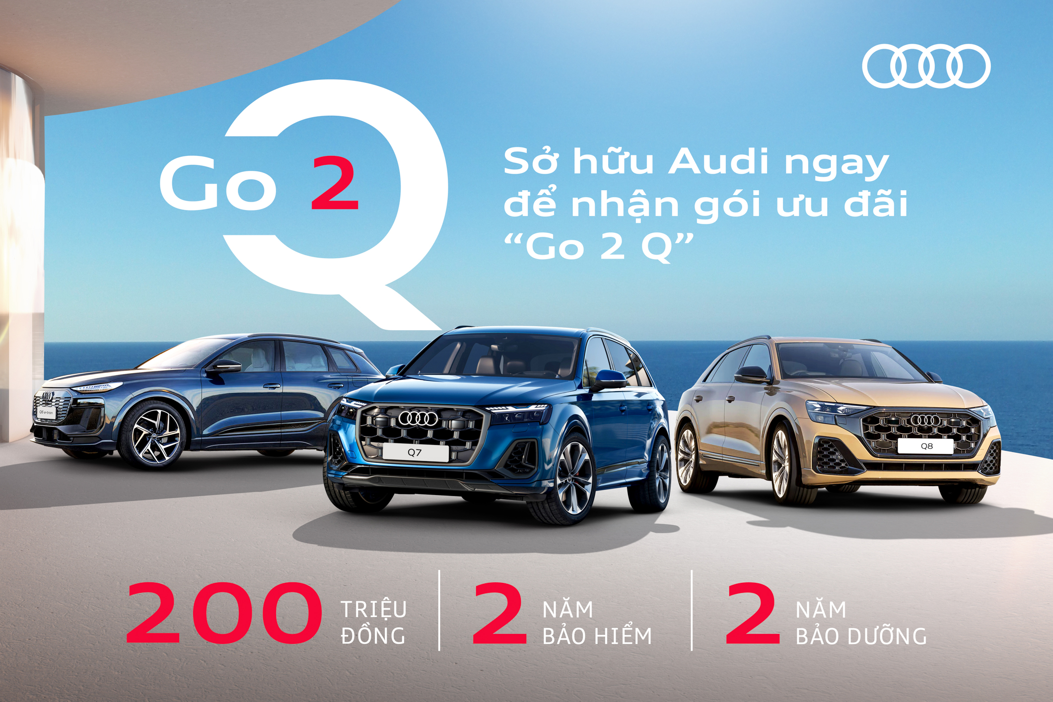 “GO 2 Q” - KHỞI ĐẦU NHỮNG HÀNH TRÌNH MỚI CÙNG AUDI Q SERIES