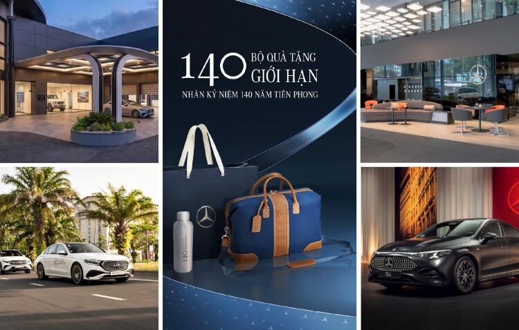 Kỷ niệm 140 năm hoạt động, Mercedes-Benz đưa ra loạt chương trình hấp dẫn