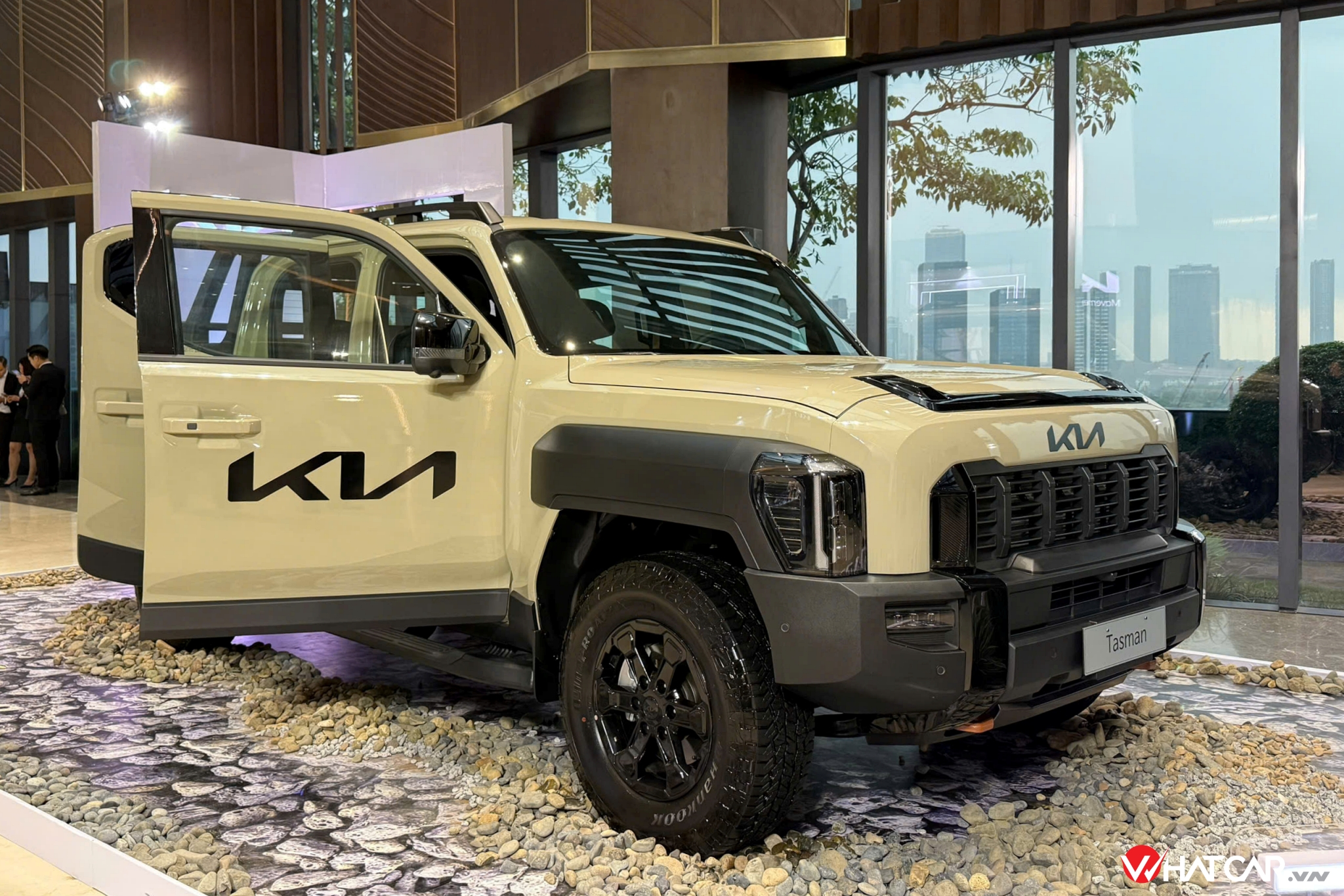 Ra mắt vào năm 2024, Tasman đánh dấu màn lấn sân của Kia sang phân khúc xe bán tải, nhắm vào thị trường Australia, New Zealand, Trung Đông (Ảnh: Thắng X.O.).