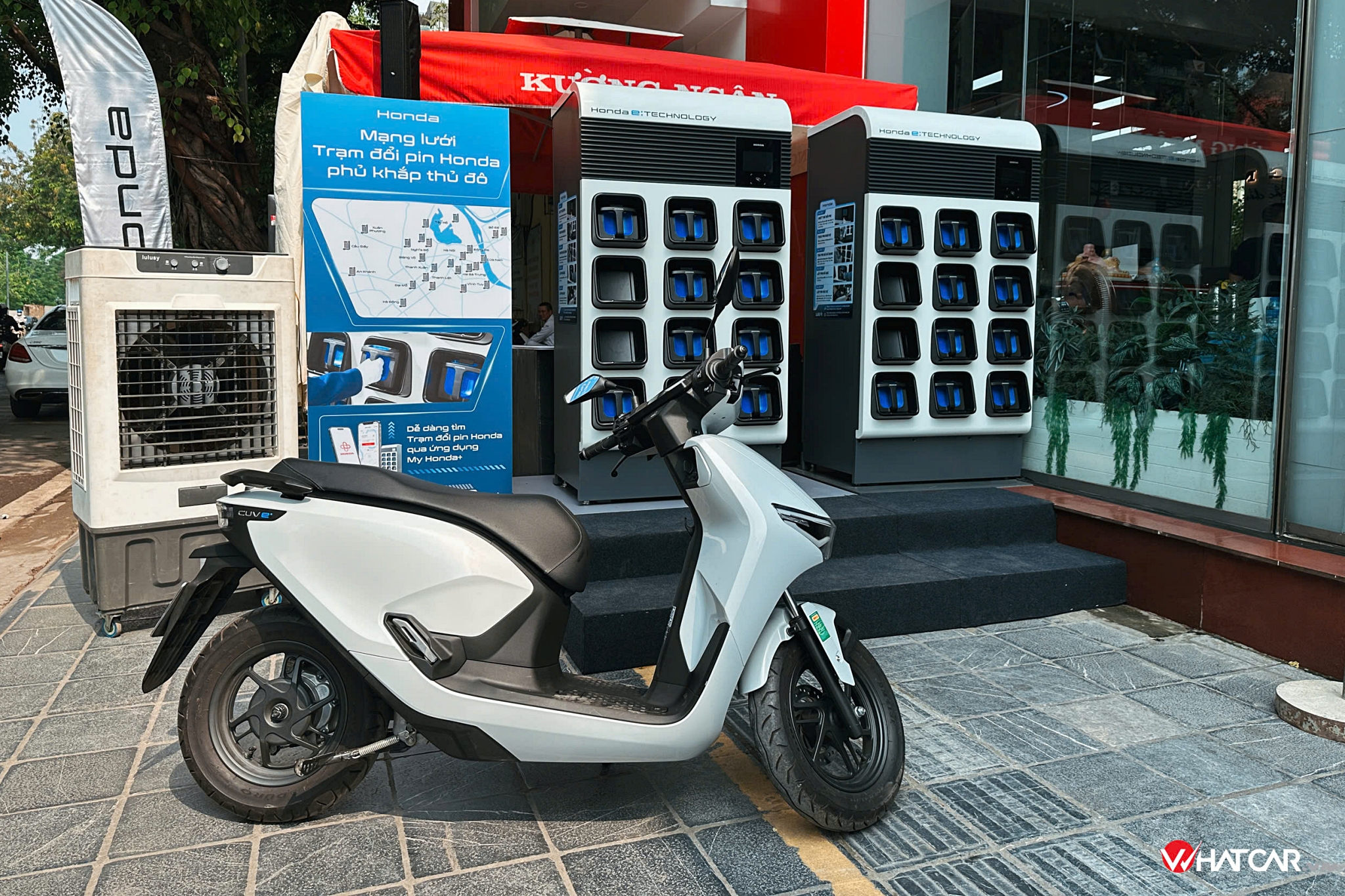 Từ 45 triệu đồng, xe điện Honda CUV e: chạy 73km/lần sạc, có 25 trạm đổi pin tại Hà Nội