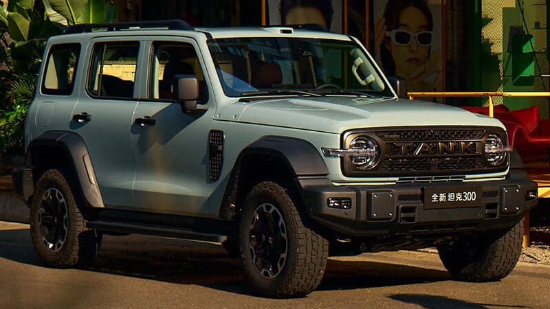 GWM Tank 300 nâng cấp giữa vòng đời tại Trung Quốc: Tinh chỉnh 553 chi tiết, bổ sung bản PHEV chạy điện gần 200 km
