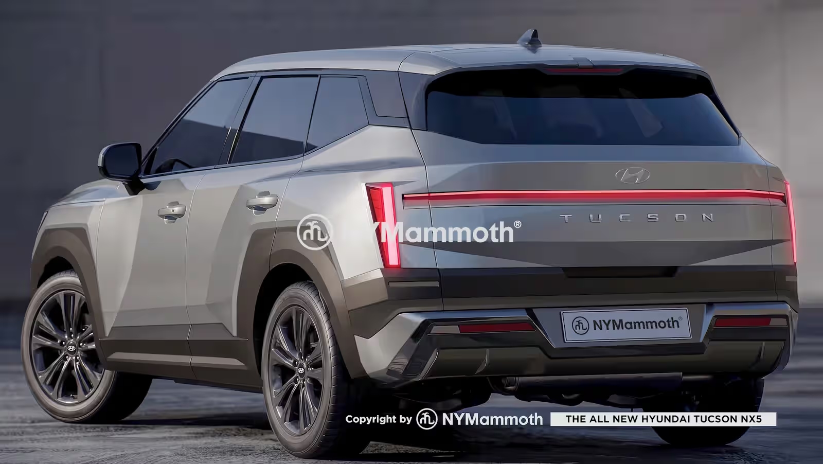 Tucson mới nhiều khả năng ra mắt toàn cầu trong thời gian tới. Ảnh: NYMammoth