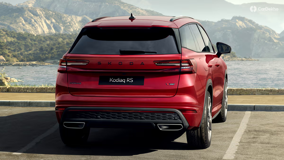 Kodiaq RS có khả năng tăng tốc 0-100 km/h trong 6,3 giây. Ảnh: CarDekho
