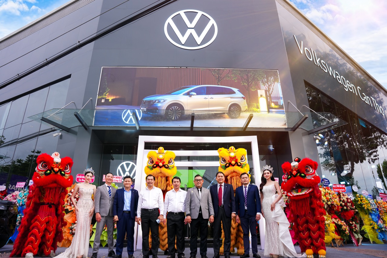 Đại lý Volkswagen Cần Thơ chính thức đi vào hoạt động. Ảnh: Volkswagen Việt Nam