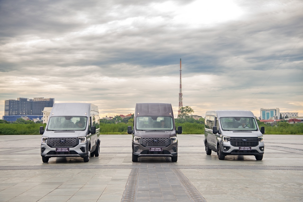 Ford Transit nằm trong nhóm xe hưởng ưu đãi tài chính. Ảnh: Ford