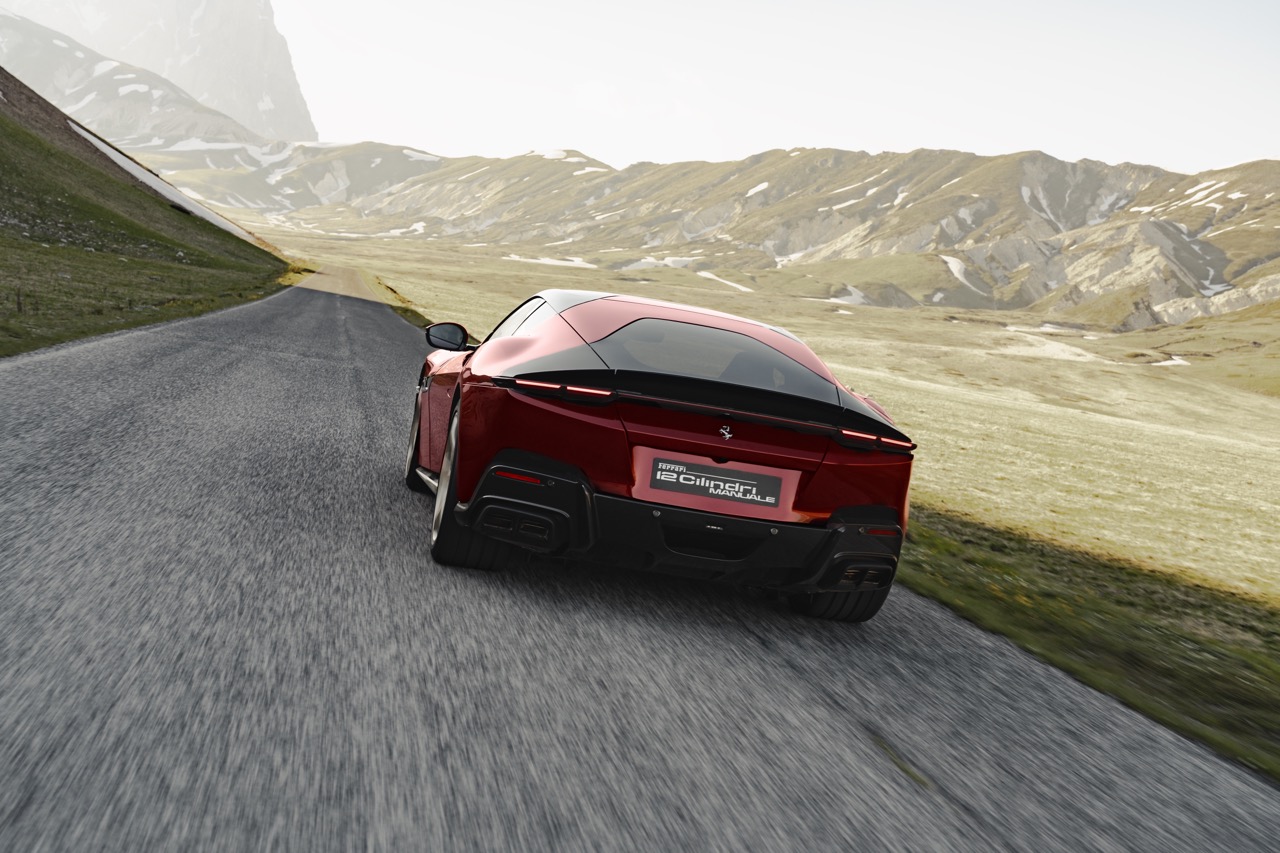 Động cơ V12 hút khí tự nhiên trên Ferrari 12Cilindri Manuale. Ảnh: Ferrari