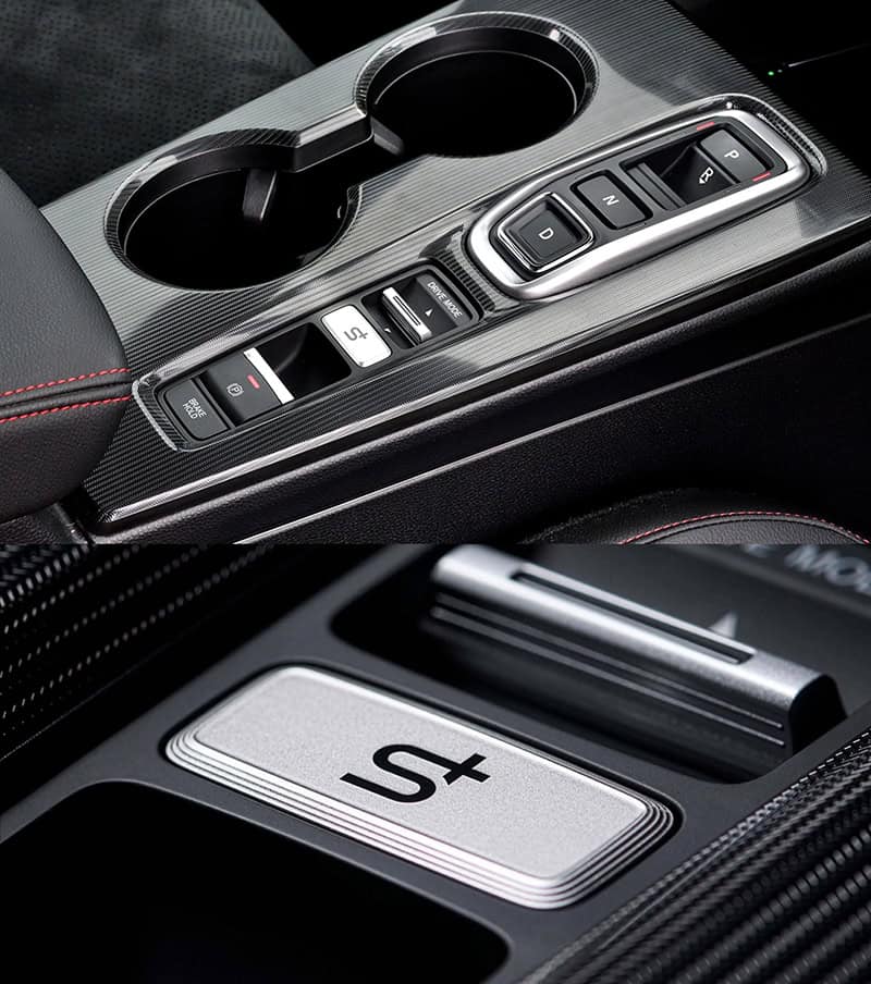 Hệ thống S+ Shift mô phỏng sang số. Ảnh: Autolifethailand
