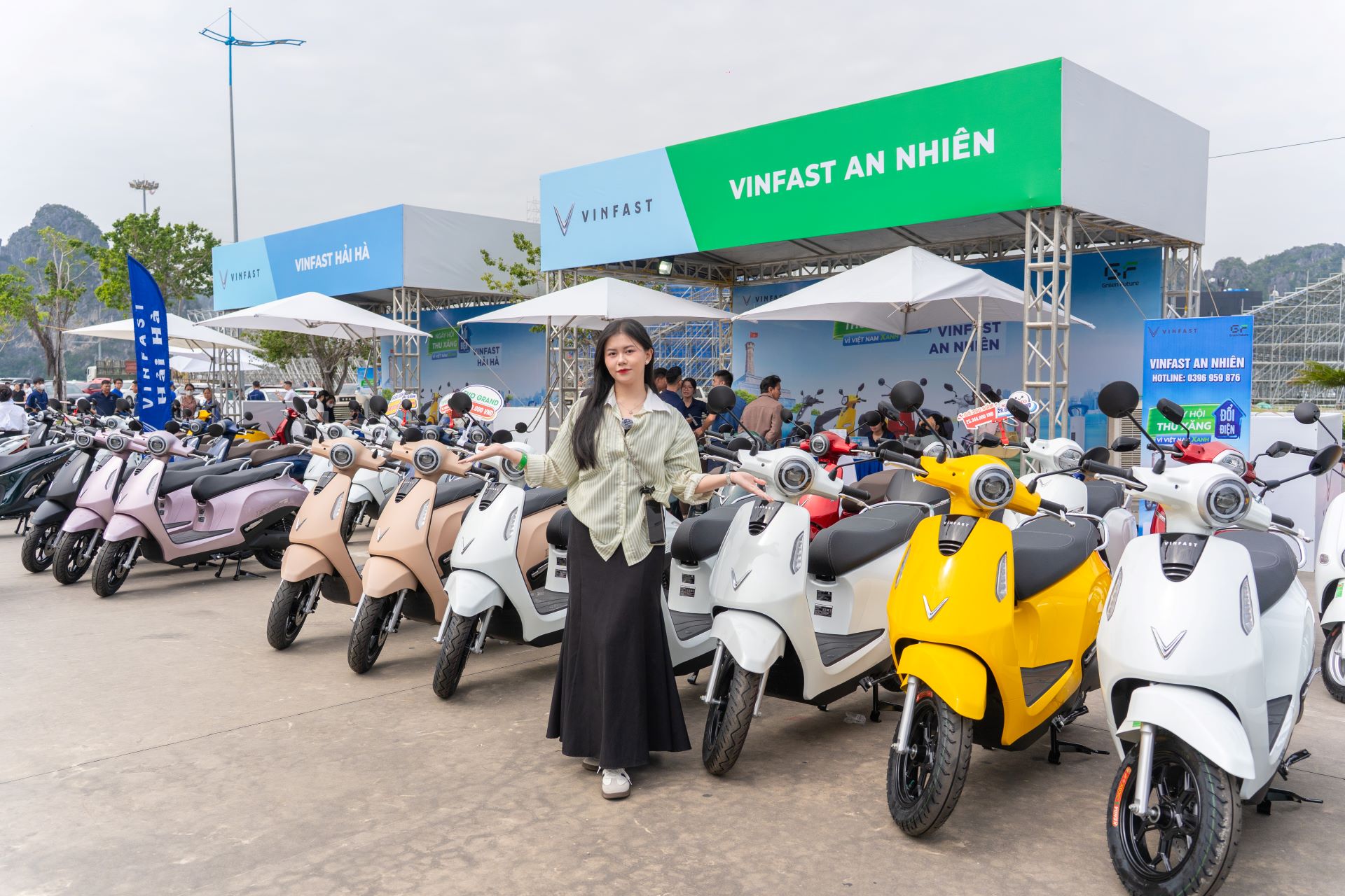 Chương trình áp dụng tại toàn bộ đại lý xe máy điện VinFast trên toàn quốc. Ảnh: VinFast
