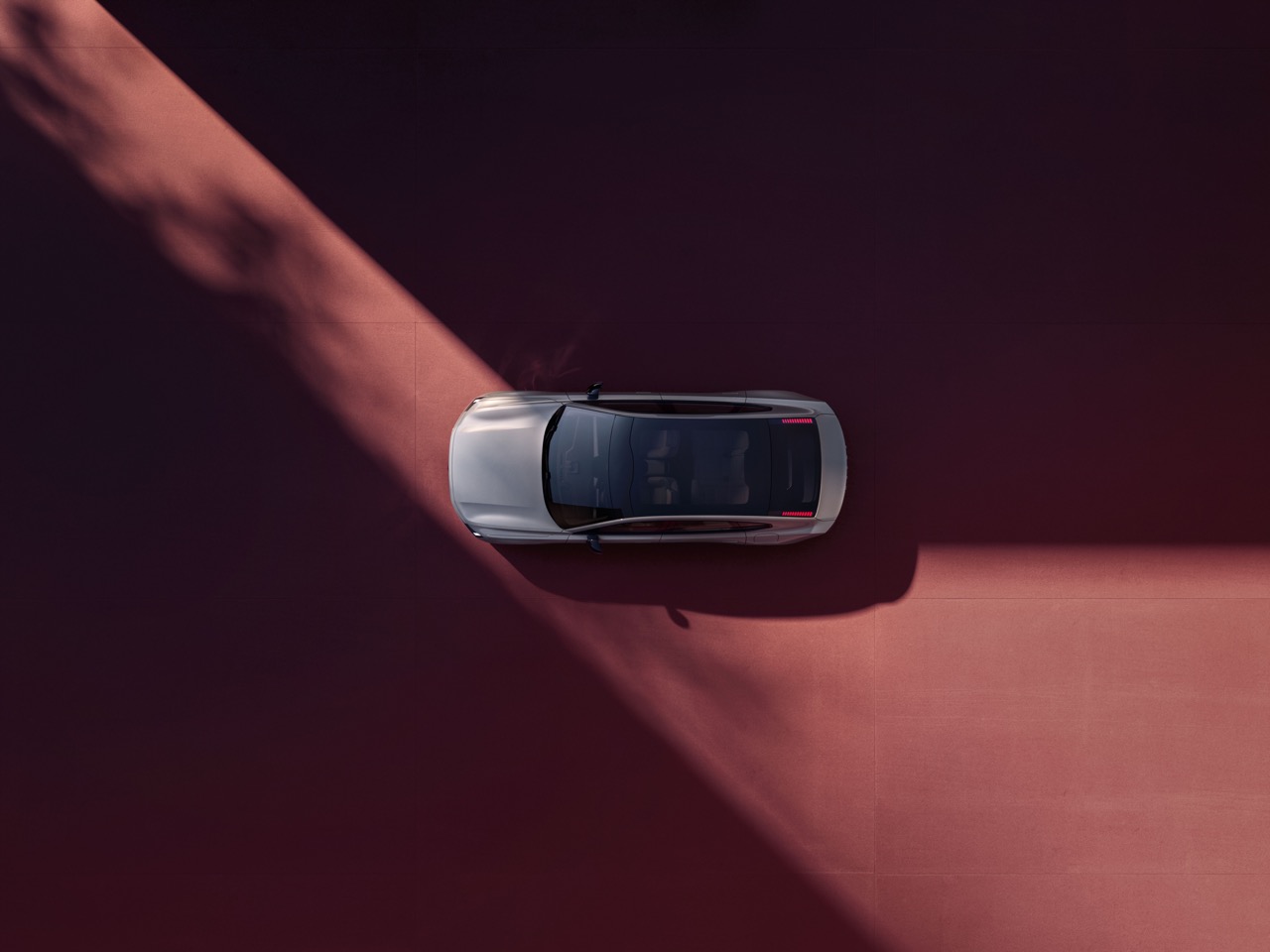 ES90 sở hữu kiểu dáng sedan kết hợp thiết kế fastback. Ảnh: Volvo