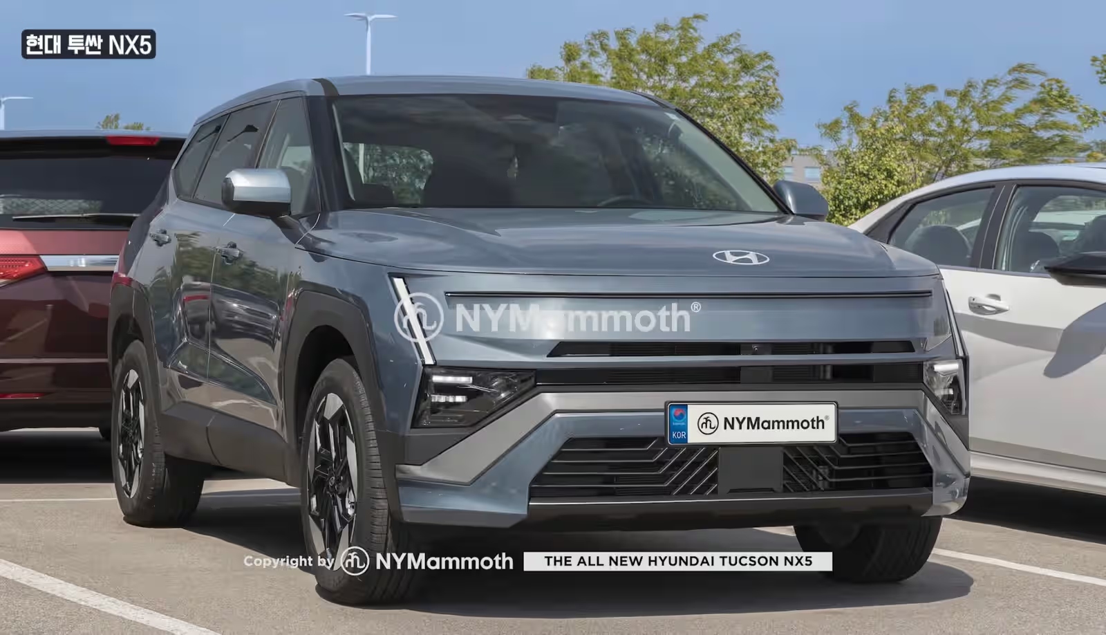 Hyundai Tucson thế hệ mới tiếp tục lộ diện, lần đầu để lộ rõ thiết kế đuôi xe với thay đổi đáng chú ý