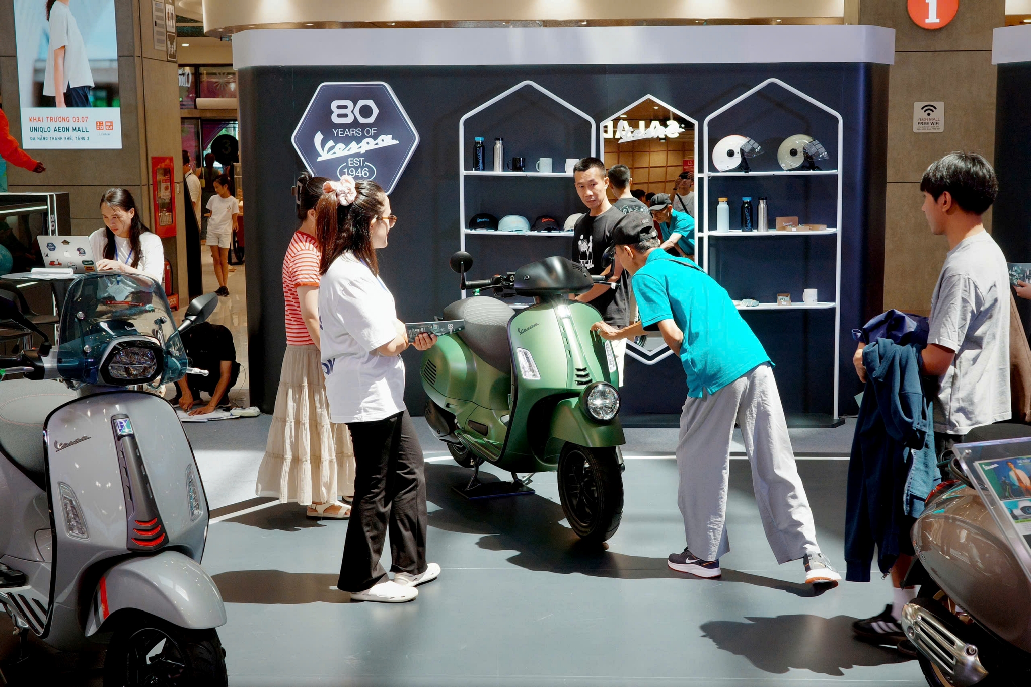 Vespa mang sự kiện kỷ niệm cột mốc 80 năm thành lập quy mô lớn đến Đà Nẵng