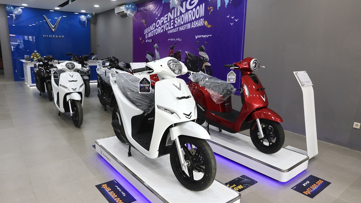 VinFast mở 20 đại lý xe máy điện tại Indonesia, mở rộng hiện diện ở thị trường lớn nhất Đông Nam Á