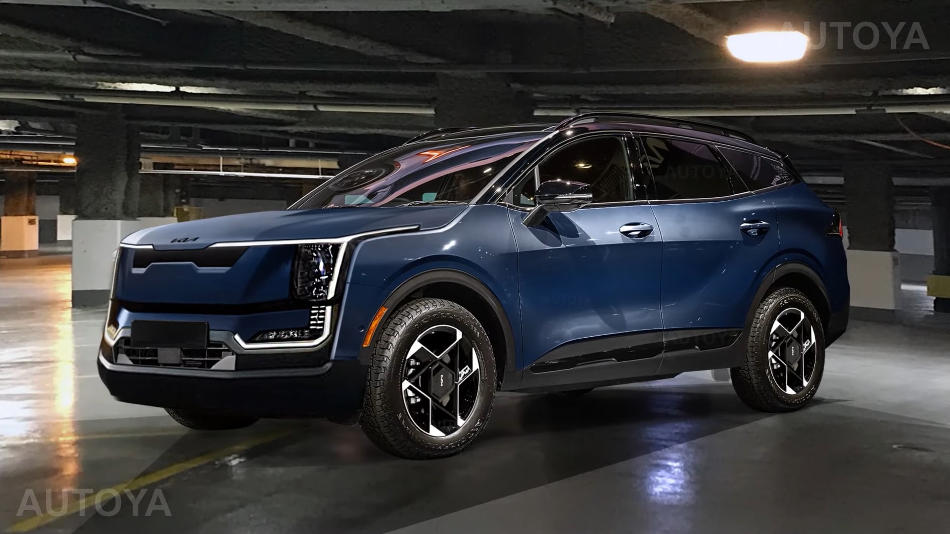 Kia Sportage thế hệ mới hé lộ khoang lái: Màn hình cỡ lớn có thể chạy nền tảng Pleos Connect hoàn toàn mới