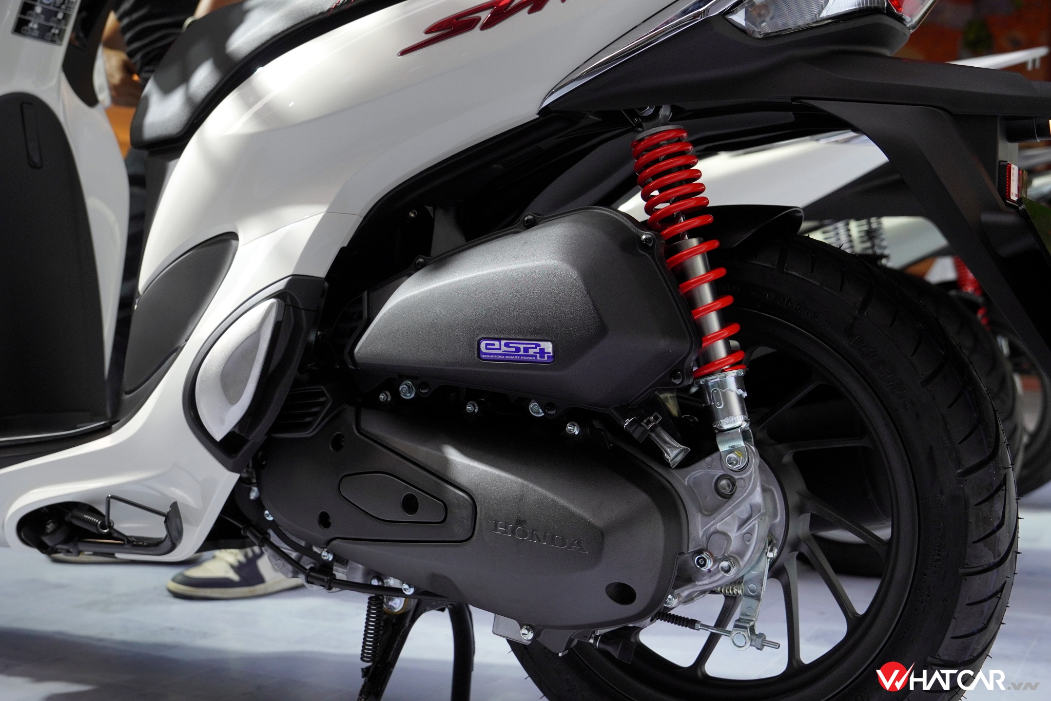 Mức tiêu hao nhiên liệu trung bình của Sh mode 2026 đạt 2,16 lít/100km - theo công bố của nhà sản xuất (Ảnh: Trung Nghĩa).