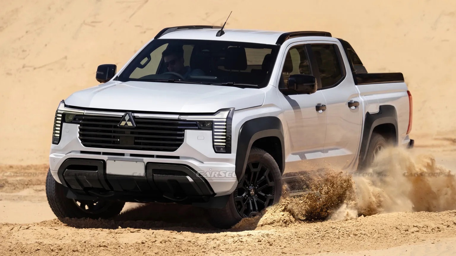 Mitsubishi Triton sắp có màn 'lột xác': Thiết kế kiểu Pajero, thêm hybrid, quyết đấu Ranger và Hilux