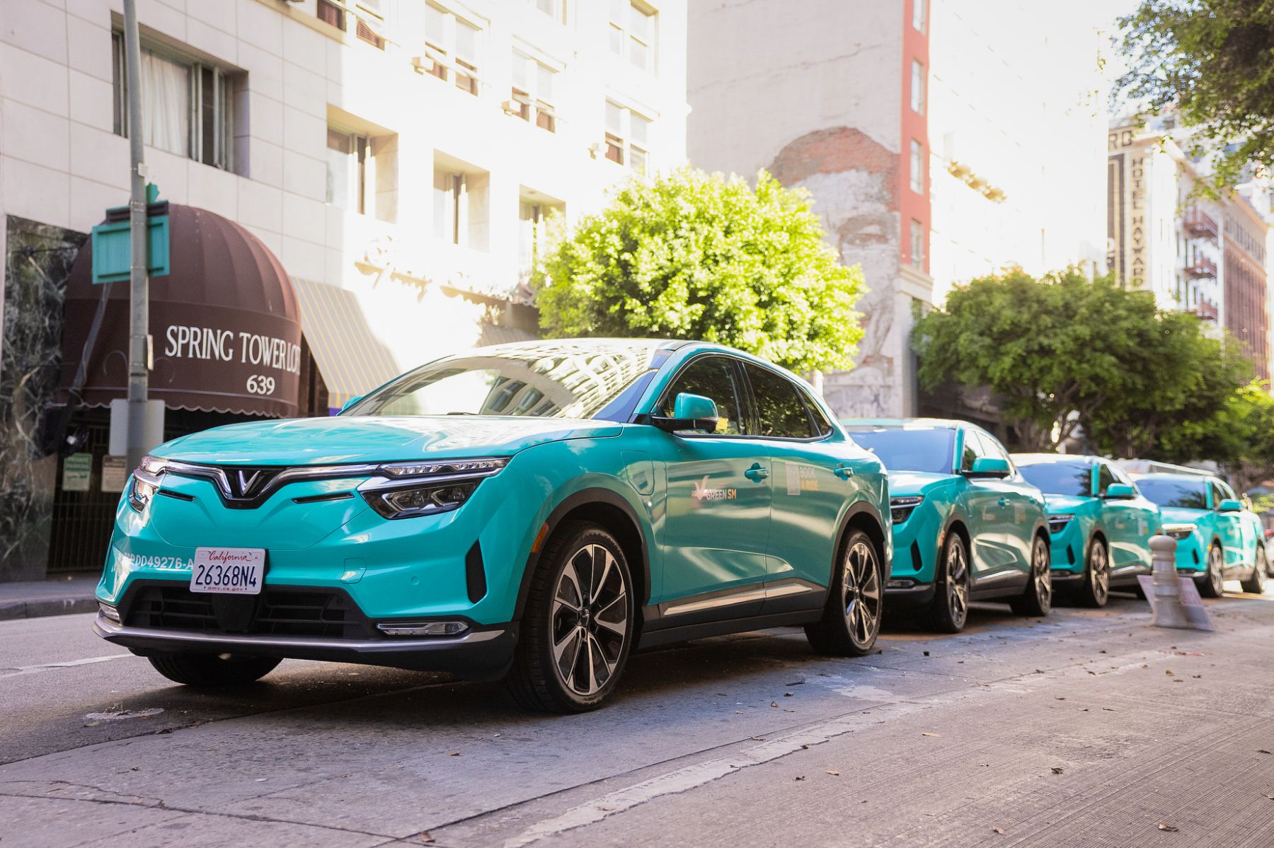 Green SM khai trương dịch vụ taxi điện tại Los Angeles, mở rộng sang thị trường Mỹ