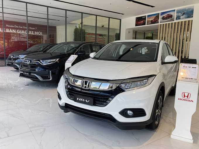 HR-V nhập Thái Lan tại một đại lý ở TP HCM. Ảnh: Phạm Trung