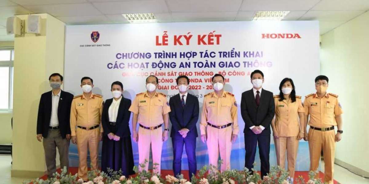 Honda Việt Nam phối hợp Cục CSGT triển khai các hoạt động ATGT