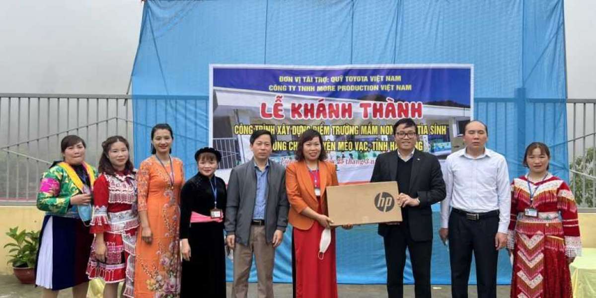 Quỹ Toyota Việt Nam hỗ trợ xây dựng điểm trường cho trẻ em vùng cao tỉnh Hà Giang