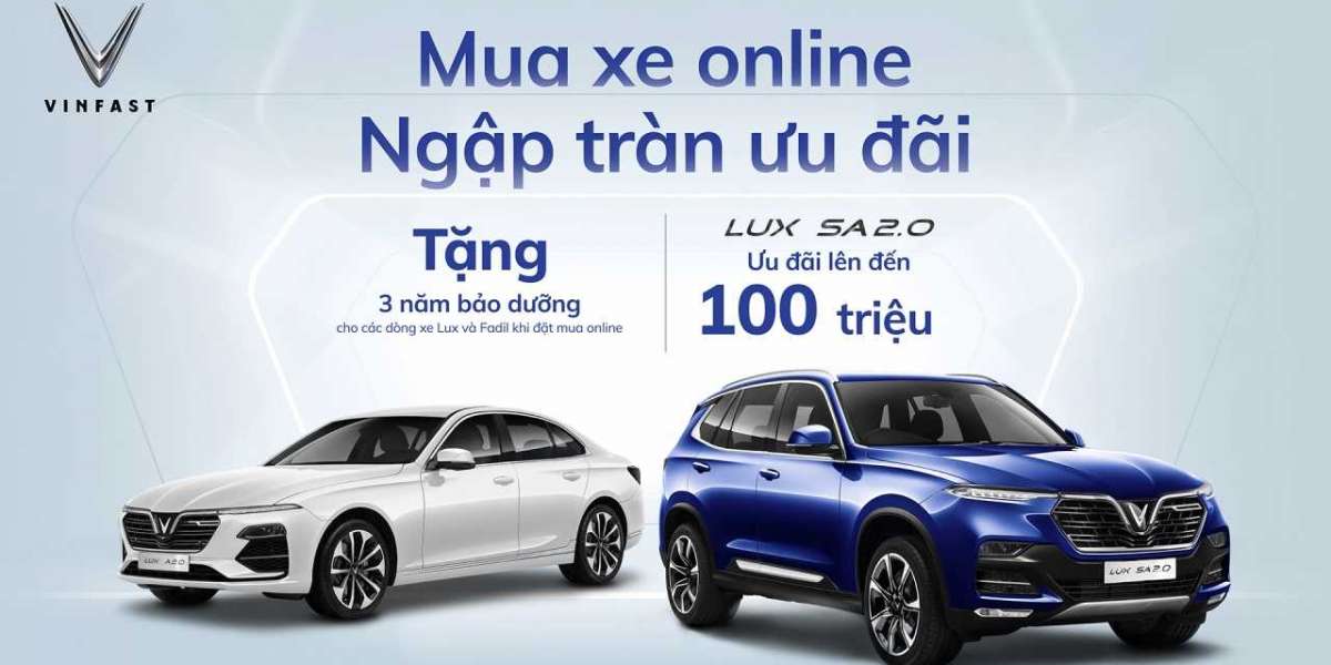 VinFast bán ô tô trực tuyến, ưu đãi 100 triệu đồng