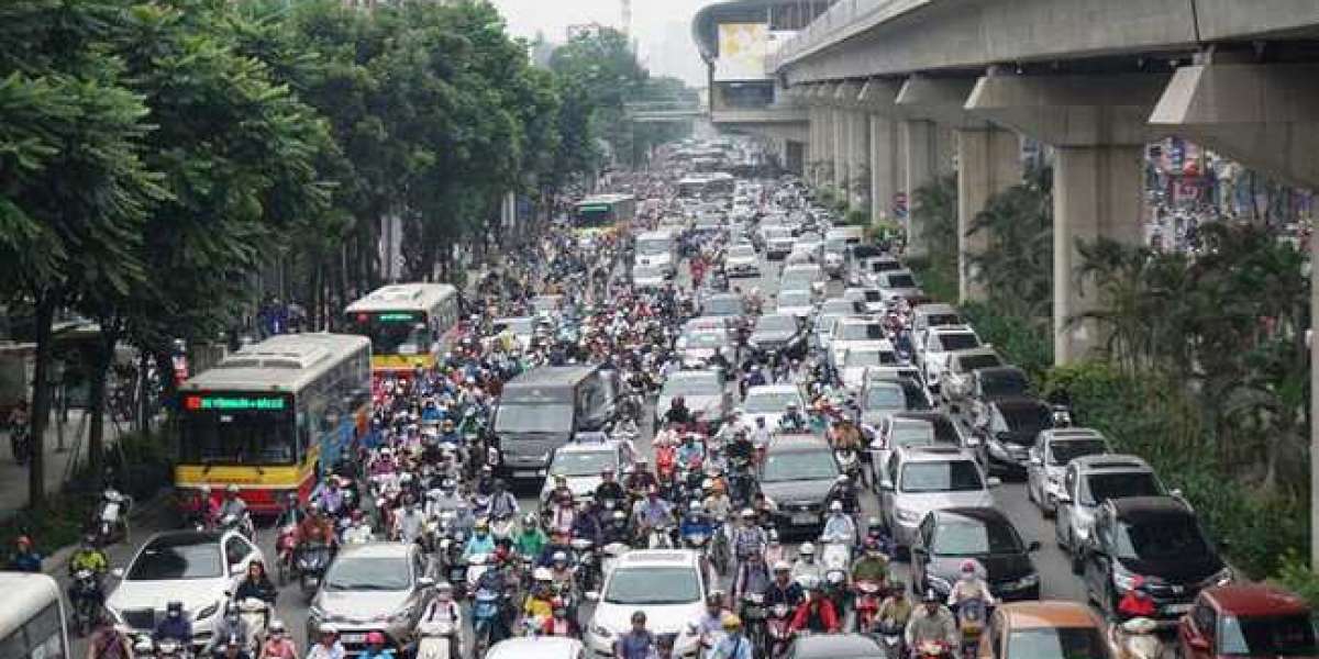 Từ 6/8, phân làn riêng cho ô tô xe máy trên đường Nguyễn Trãi