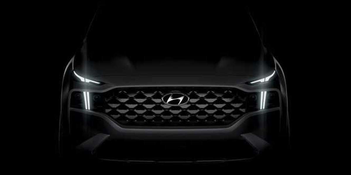 Hyundai nhá hàng hình ảnh của SantaFe 2021