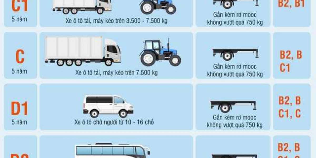 Phân hạng bằng lái xe mới theo Dự thảo Luật Giao thông đường bộ sửa đổi