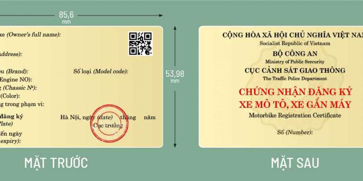 Giấy đăng ký xe sẽ làm bằng nhựa có mã QR