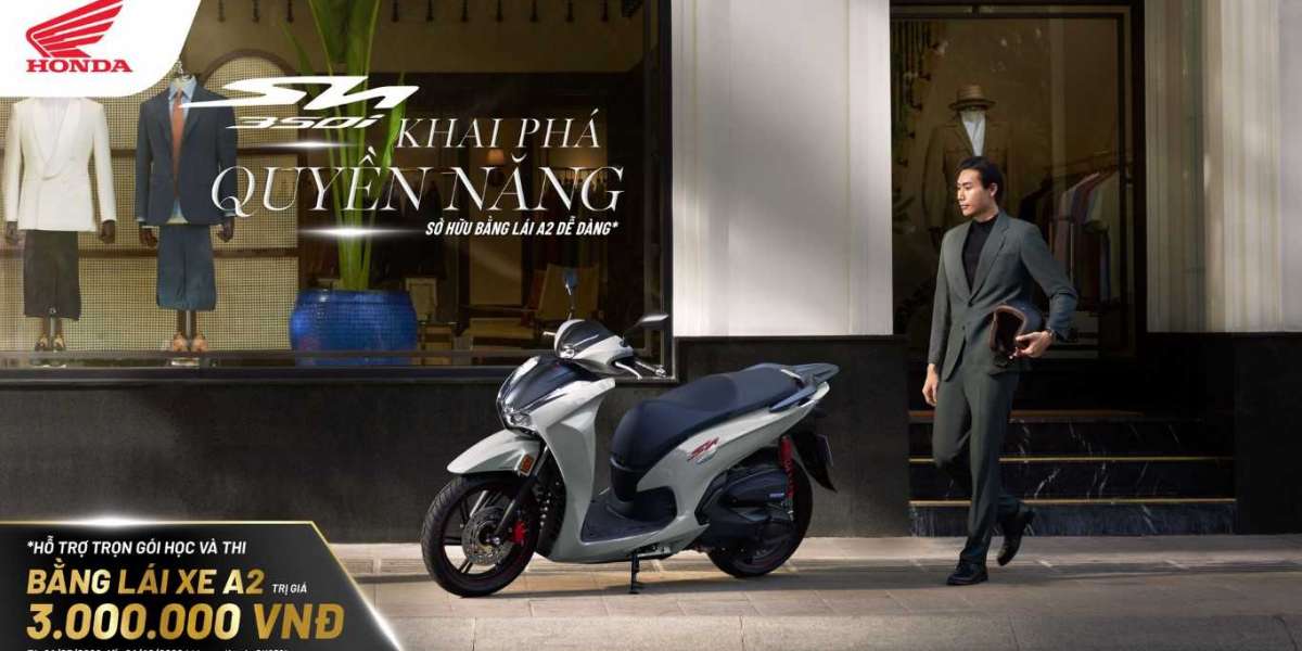 Honda hỗ trợ phí học bằng lái xe A2 cho khách mua xe SH350i