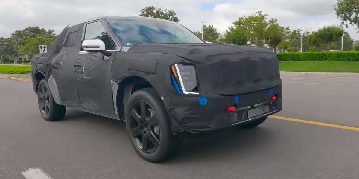 Bán tải điện của Kia mang thiết kế giống EV9 bị bắt gặp khi đang thử nghiệm