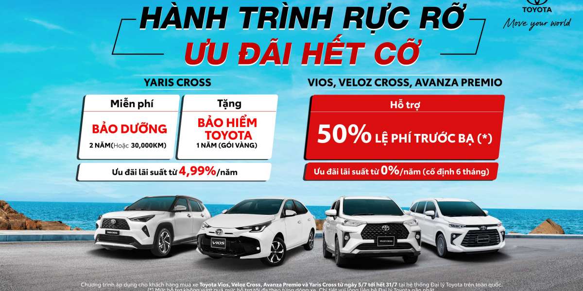 Toyota ưu đãi cho khách hàng mua Vios, Veloz Cross, Avanza Premio và Yaris Cross trong tháng 7