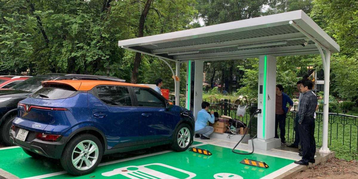 PV Power - Thêm một đơn vị cung cấp trạm sạc xe điện công cộng