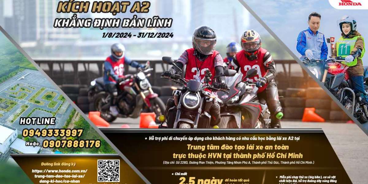 Honda Việt Nam hỗ trợ học viên khi học bằng A2 tại thành phố Hồ Chí Minh