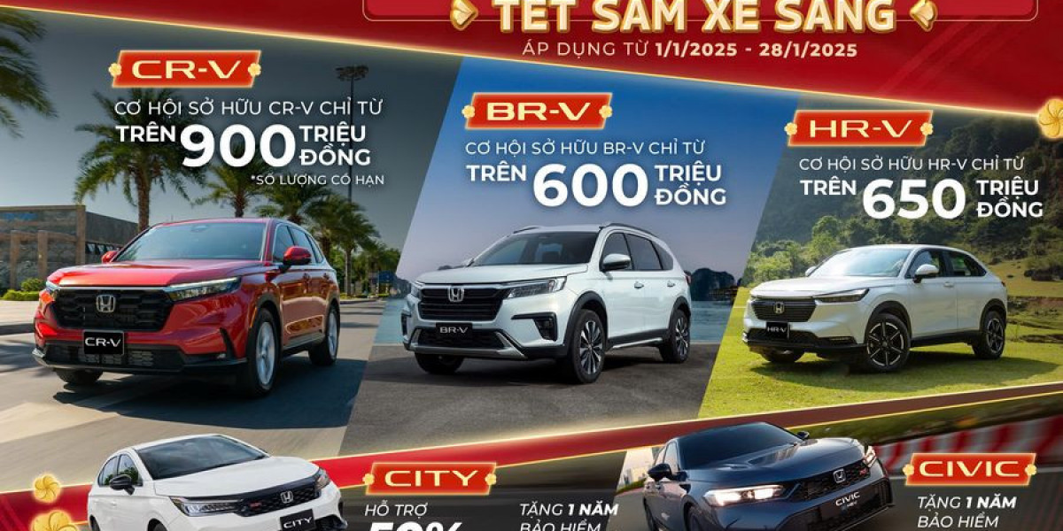 Chào năm 2025, Honda khuyến mại lớn cho khách hàng