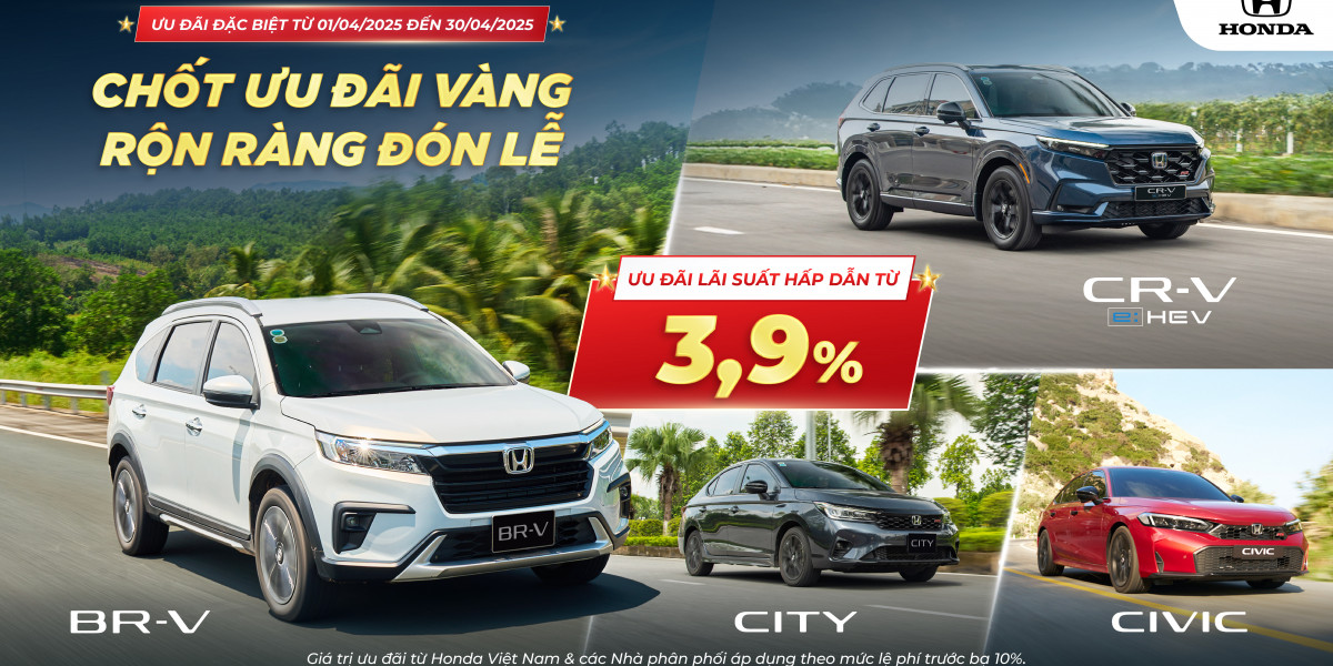 Honda tặng 50% lệ phí trước bạ cho khách hàng mua Civic - City, HR-V "trắng trơn" ưu đãi