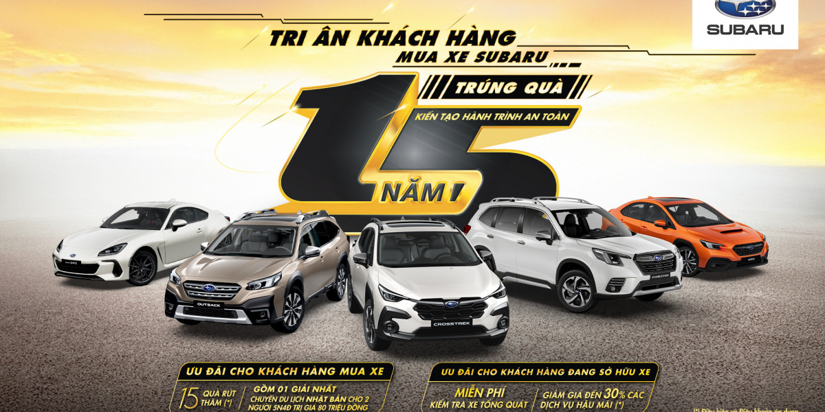 Subaru kỷ niệm 15 năm có mặt tại Việt Nam, tặng chuyến du lịch Nhật Bản 80 triệu đồng