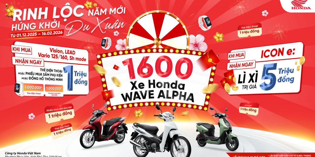 Honda Việt Nam tung chương trình khuyến mại “Rinh lộc năm mới – Hứng khởi du xuân”