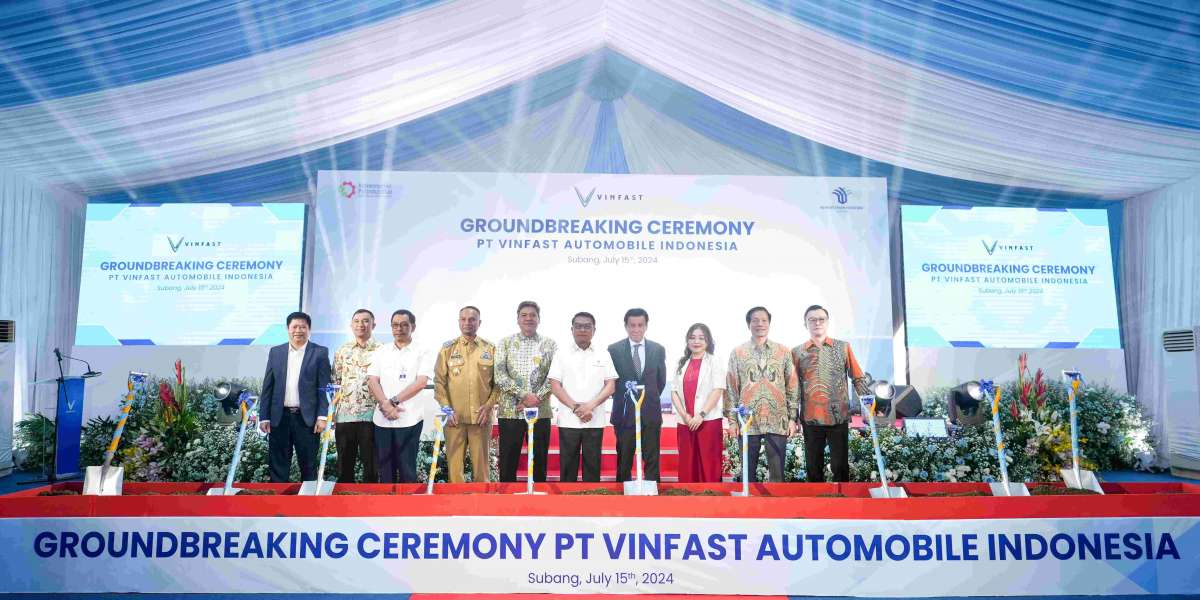 VinFast chính thức động thổ nhà máy sản xuất xe điện tại Indonesia