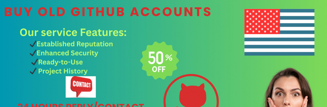 Buy Old GitHub Accounts with contributions History 24 Hours Reply/Contact Telegram: Cover Image
